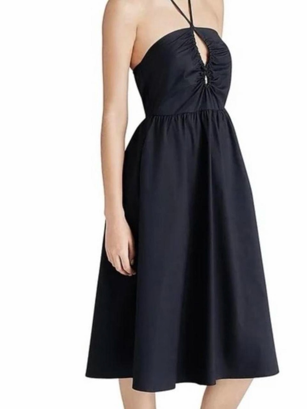 Steve Madden black midi dress